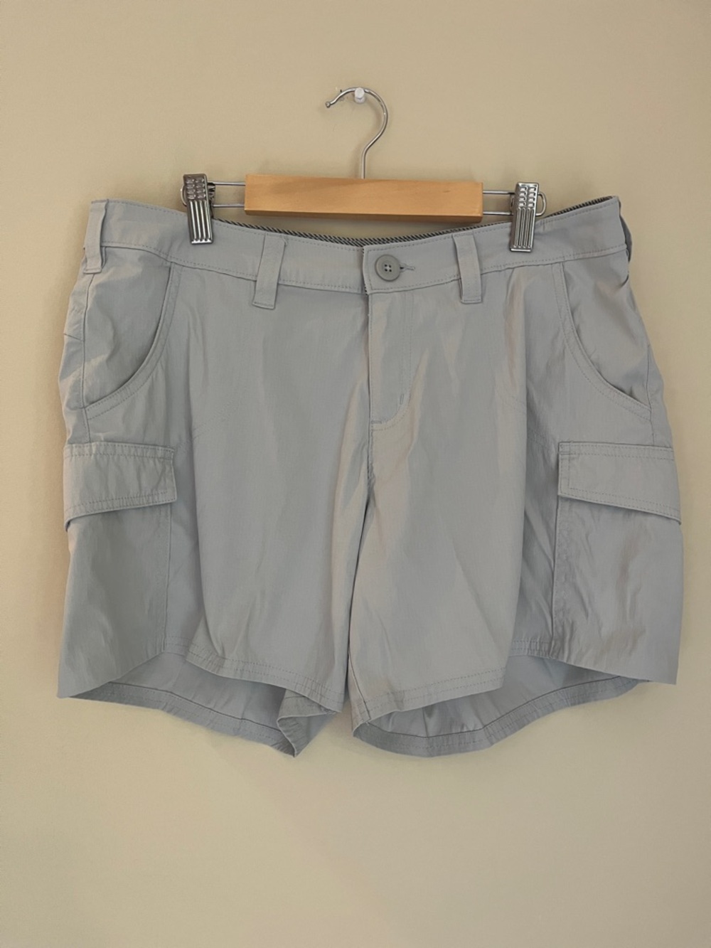 World wide sports  Light Gray Cargo Shortie